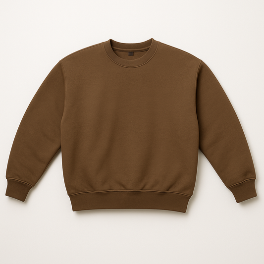 Premium Pullover Sweater 380gsm Cotton Brushed Terry