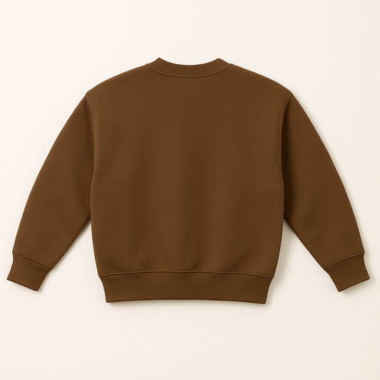 Premium Pullover Sweater 380gsm Cotton Brushed Terry