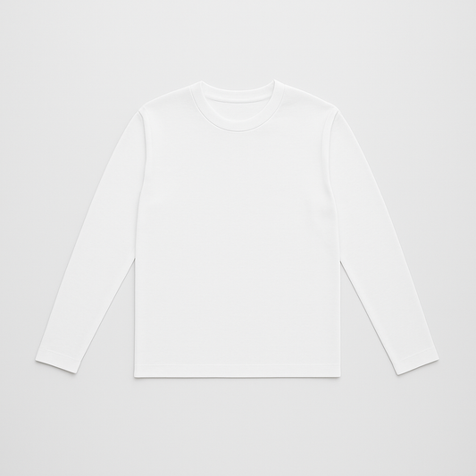 Long Sleeves Soft Cotton Blend