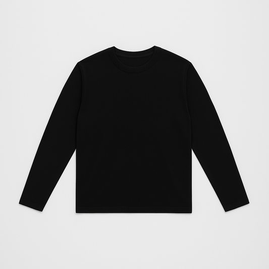 Long Sleeves Soft Cotton Blend